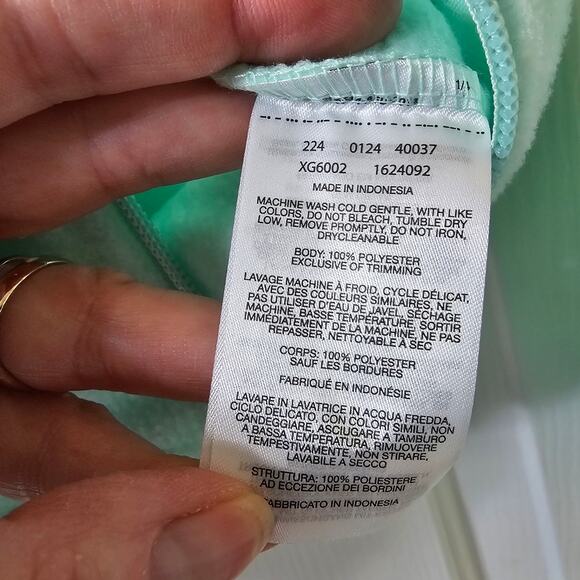 Columbia Youth XXS Mint Green Fleece Zip Jacket NWT Outdoor Hiking Winter Warm - Picture 13 of 13